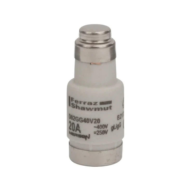 MERSEN NEOZED-Sicherung D02 gG 20 A, 400 V – D02GG40V20 – Herstellerabbildung