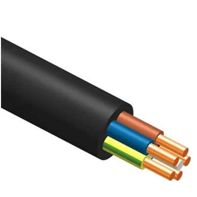 NYY-J 5 × 6 mm² RE Eca Erdkabel – Meterware