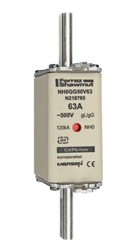 MERSEN NH-Sicherungseinsatz SF Gr.000 gG 63A/500VKM NH000GG50V63
