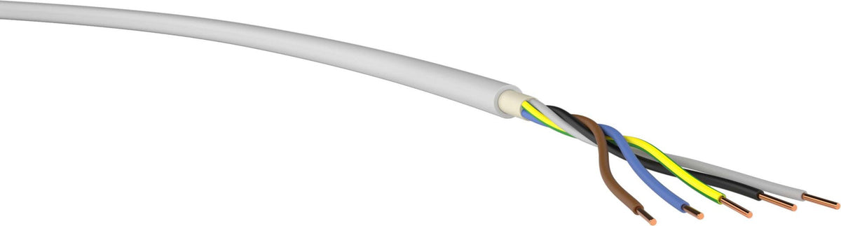 NYM-J 5x2,5 mm² Mantelleitung, Meterware