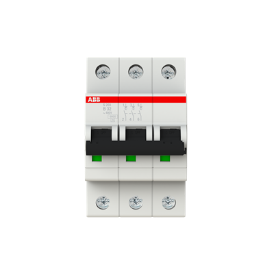 ABB S203-B32 Leitungsschutzschalter 32 A B 3-polig