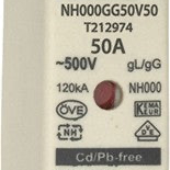 MERSEN NH-Sicherungseinsatz SF Gr.000 gG 50A/500VKM NH000GG50V50