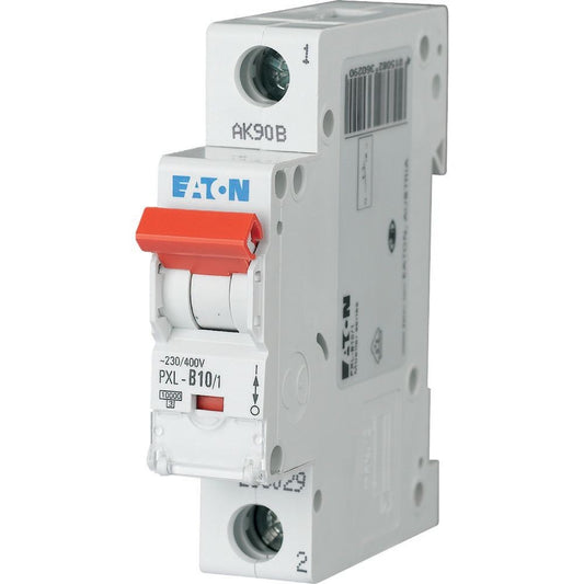 EATON LS-Schalter m.Beschrift. C 10A, 1p PXL-C10/1