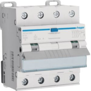 HAGER FI/LS-Schalter 4-polig, B-16A 300mA Typ A