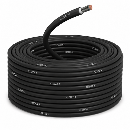 H1Z2Z2-K 6 mm² Solarkabel schwarz