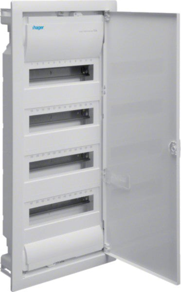 Hager VU48NC Kleinverteiler Volta – Unterputz-Kleinverteiler 4×12 Module, IP30