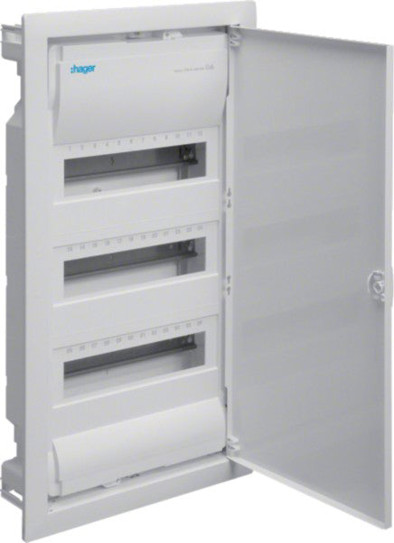 Hager VU36NC Kleinverteiler Volta – Unterputz-Kleinverteiler 3×12 Module, IP30