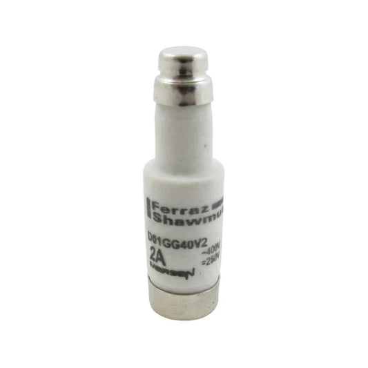 MERSEN NEOZED-Sicherung D01 gG 2 A, 400 V – D01GG40V2 – Herstellerabbildung