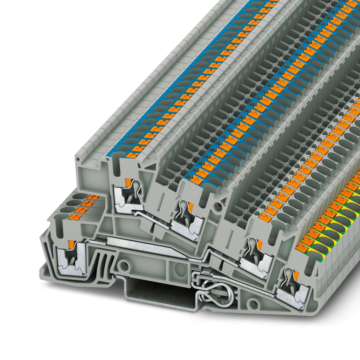 Phoenix Contact Installationsschutzleiterklemme 0,14-4 mm² PTI 2,5-PE/L/N – 3213950