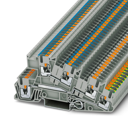 Phoenix Contact Installationsschutzleiterklemme 0,14-4 mm² PTI 2,5-PE/L/N – 3213950