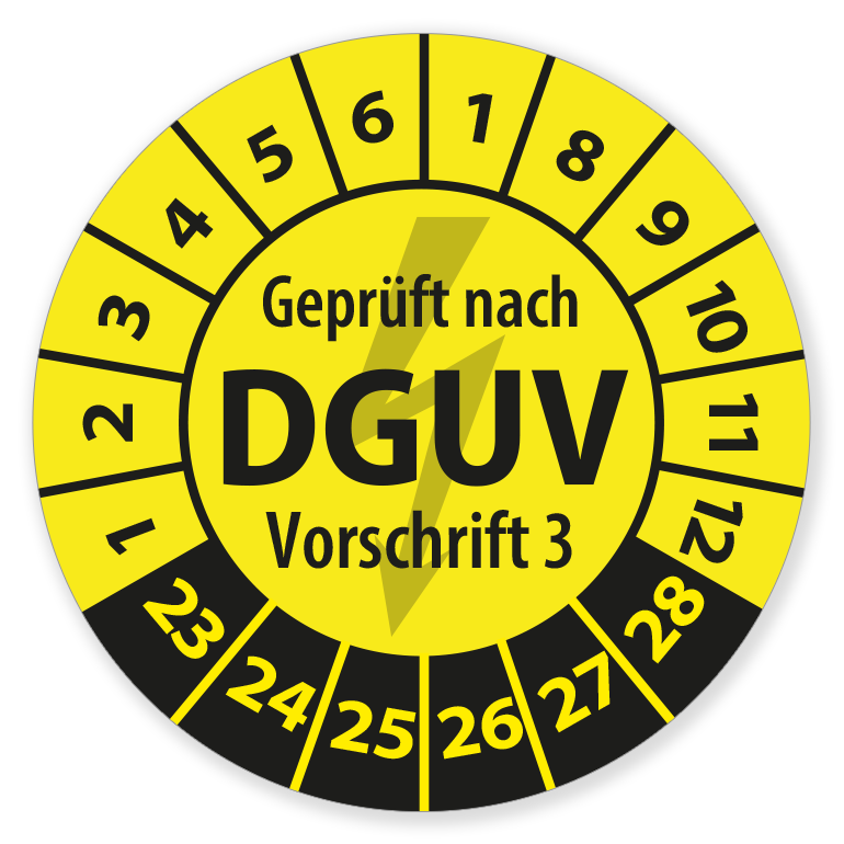 DGUV V3 Prüfung – bis 50 Geräte