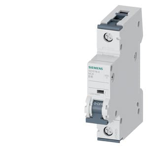 Siemens 5SY6116-6 Leitungsschutzschalter 16 A, B, 1-polig, 6 kA