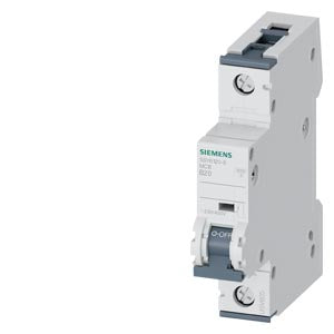 Siemens 5SY6120-6 Leitungsschutzschalter 20 A, B, 1-polig, 6 kA